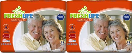 Yetişkin Hasta Bezi Bel Bantlı L - Large - Büyük 60 Adet (2PK*30)