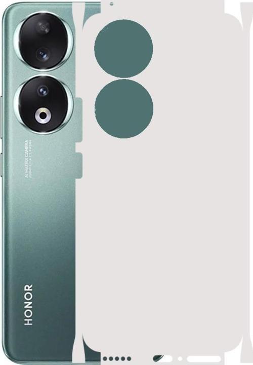 Honor 90 ile Uyumlu 360 Arka Kaplama  Mat Şeffaf