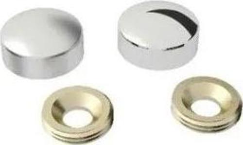 Vida Kapama Kapağı 13 Mm, Krom - 10 Adet