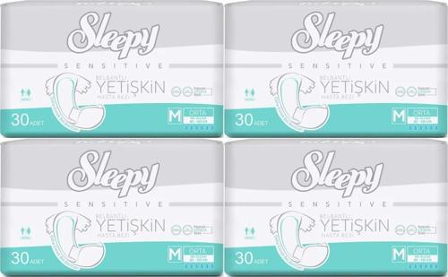 Yetişkin Hasta Bezi Bel Bantlı M - Orta - Medium 120 Adet (4PK*30)