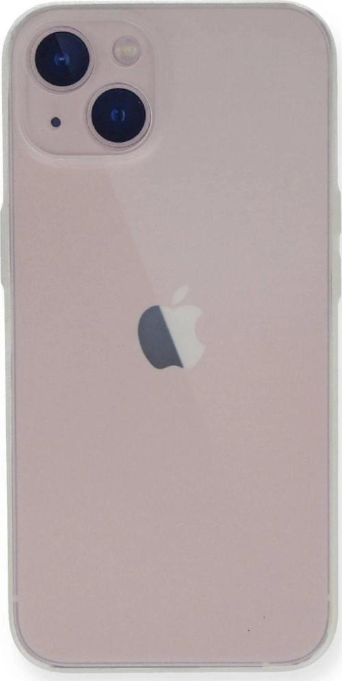 iPhone 14 Plus Kılıf PP Ultra İnce Kapak - Beyaz-(5796)