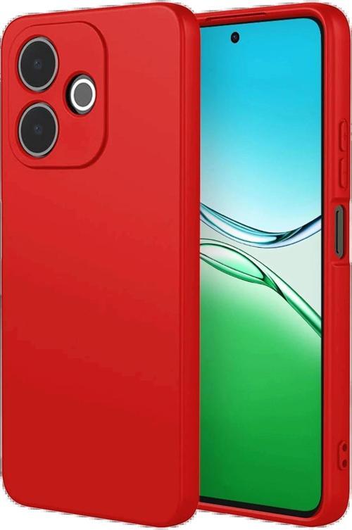 Oppo A5 Pro 4G First Silikon - Kırmızı-(5796)