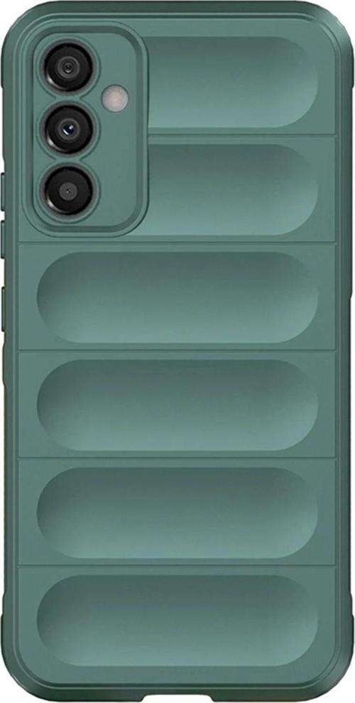 Samsung Galaxy A05S Kılıf Optimum Silikon - Koyu Yeşil-(5796)