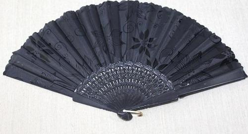 Plastik Siyah Yelpaze Alk3569