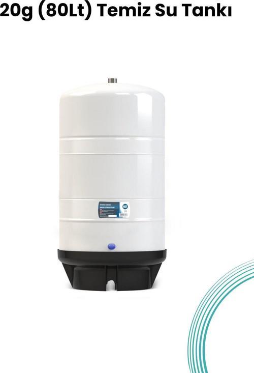 80 Lt (20galon) Direk Akış Su Arıtma Cihazı Temiz Su Tankı