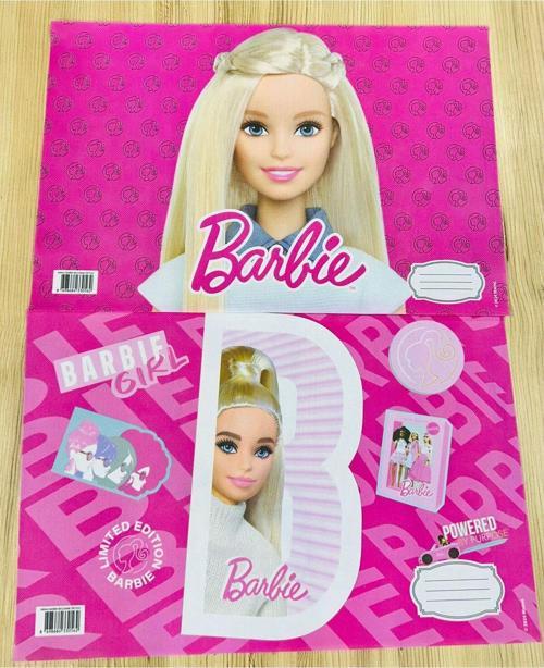 Barbie Lisanslı 1 Adet Beslenme Örtüsü