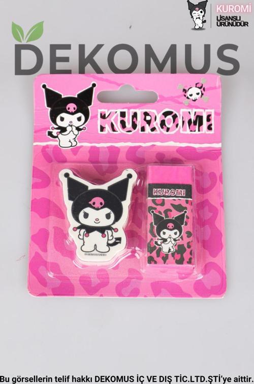 Dekomus İle Yeni Sezon Lisanslı Kuromı 2'Li Silgi
