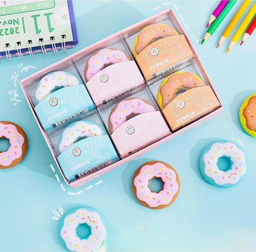 Donut Tasarım Silgi (1Adet)