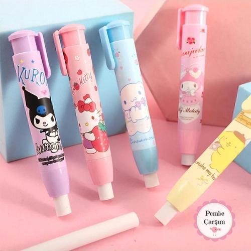 Sanrio Stick Silgi 1 Adet My Melody , , Hello Kitty , Cinnamoroll