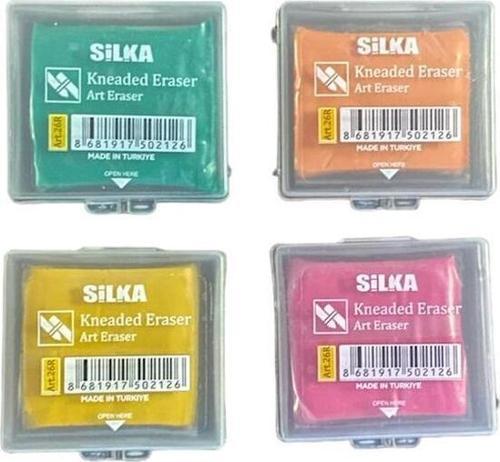 Renkli Hamur Silgi 4'Lü Set