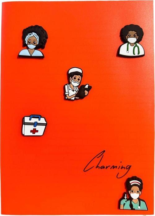 3D Sticker / Etiket 5 Li Set Kitap, Defter, Telefon İçin Çift Taraflı Banlı İz Yapmaz