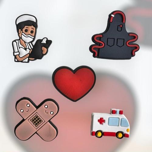 Terlik Süsü Jibbitz Hastane Konsepti 5 Li Set