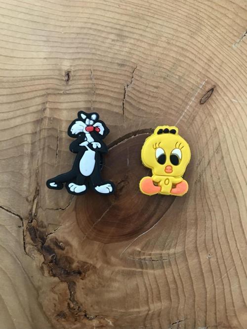 Jibbitz Pin Terlik Süsü Slyvester Ve Tweety