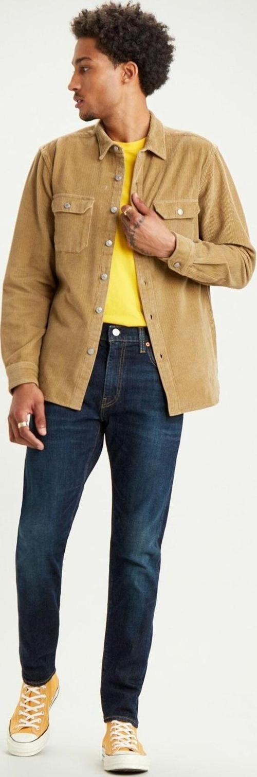 Erkek 512 Slim Taper Jeans Dar Paça Kot Pantolon A2087-0000