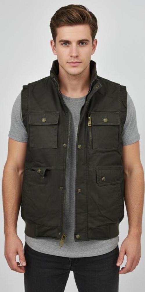 Erkek Kışlık İçi Peluş Spor Avcı Yelek 4101 BGL-ST04910