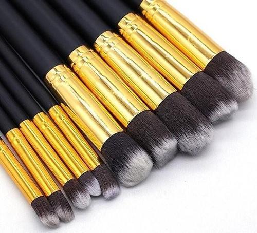 10lu Makyaj Fırçası Seti