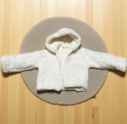 KAPŞONLU WELSOFT HIRKA - LOVE MAXX - 5231HP - Ekru - 9 Ay - 5231HP-Ekru-9 Ay Ekru