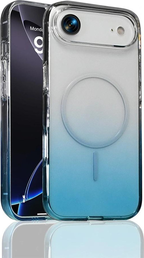 Apple iPhone 17 Air Kılıf M-Safe Şarj Özellikli Redclick Septik Silikon Kapak