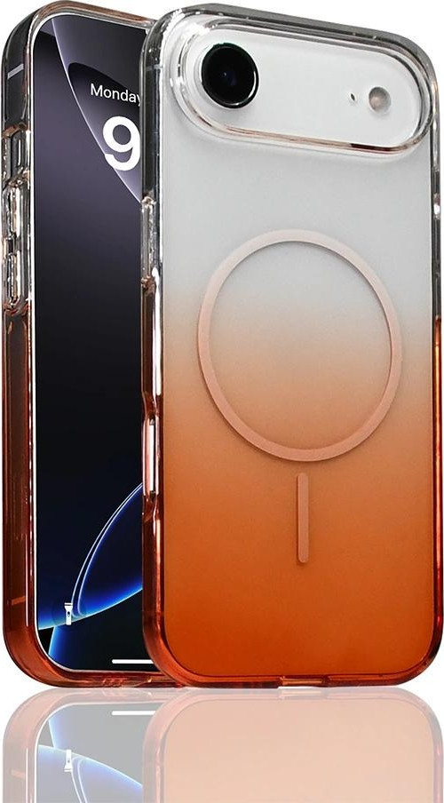 Apple iPhone 17 Air Kılıf M-Safe Şarj Özellikli Redclick Septik Silikon Kapak