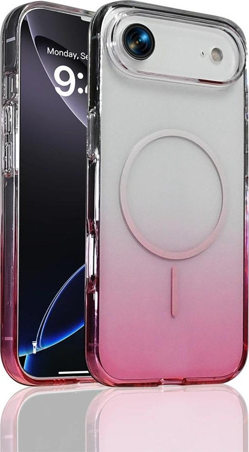Apple iPhone 17 Air Kılıf M-Safe Şarj Özellikli Redclick Septik Silikon Kapak