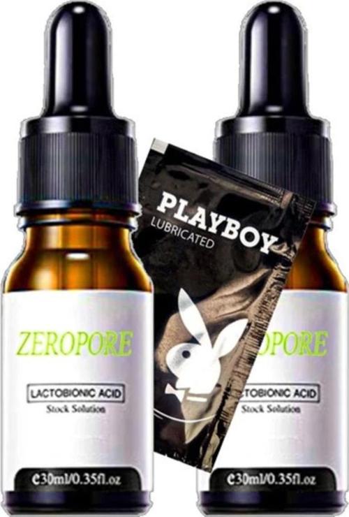 Zeropore Instant Perfection Serum - Boyun Dekolte Yüz Cilt Bakım Genç Serumu 30 Ml X 2 Adet + Jel