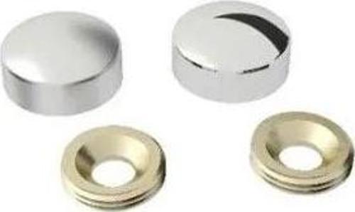 Vida Kapama Kapağı 30 Mm, Krom - 2 Adet