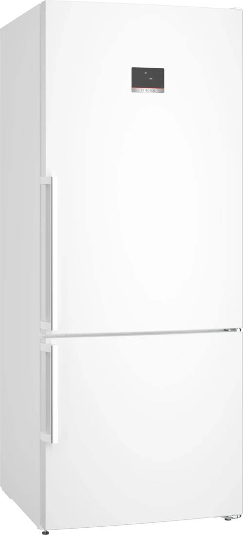 KGN76CWE0N Serie 6 (High-gloss) Parlak Beyaz Alttan Donduruculu NoFrost Buzdolabı 526 L