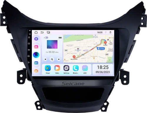 Hyundai Elantra 2011-2013 Android Auto Carplay Navigasyon Multimedya Sistemi (yazılımsal)