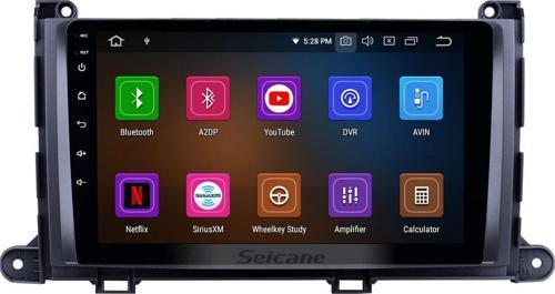 Toyota Sienna 2009-2014 Android Auto Carplay Navigasyon Multimedya Sistemi
