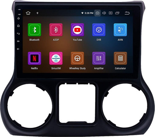 JEEP Wrangler 2011-2017 Android Auto Carplay Navigasyon Multimedya Sistemi (yazılımsal)