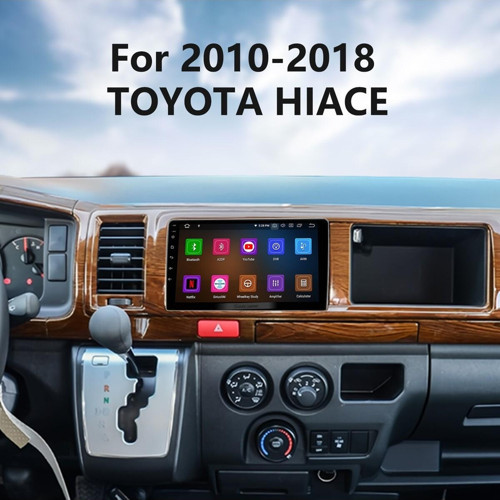 Toyota Hiace 2010-2018 Android Auto Carplay Navigasyon Multimedya Sistemi (yazılımsal)