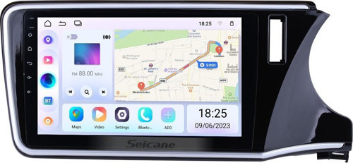 HONDA CITY 2014-2017 Android Auto Carplay Navigasyon Multimedya Sistemi (yazılımsal)