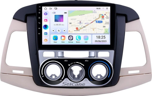 Toyota Innova Manuel A/C 2007-2011 Android Auto Carplay Navigasyon Multimedya Sistemi (yazılımsal)