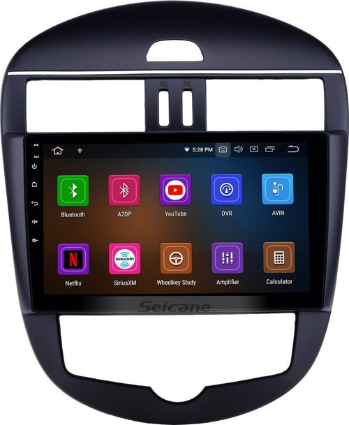 Nissan Tiida 2011-2014 Otomatik Klima Android Auto Carplay Navigasyon Multimedya Sistemi (yazılımsal)