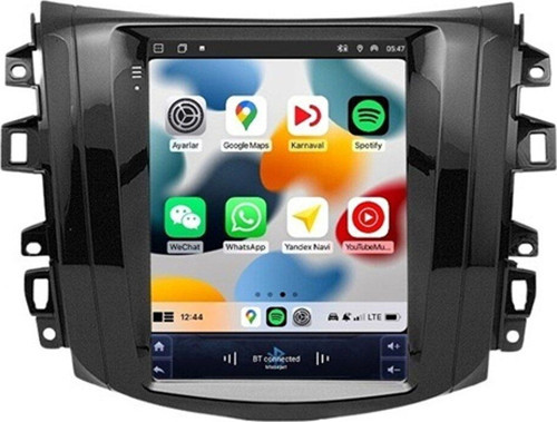 Nissan Navara Tesla Ekran 2017-2020 Uyumlu 4+64 Carplay Android Auto Multimedya Navigasyonlu Teyp (yazılımsal)