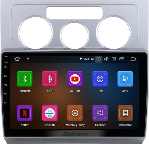 Volkswagen Touran Otomatik A/C 2004-2008 Android Auto Carplay Navigasyon Multimedya Sistemi (yazılımsal)