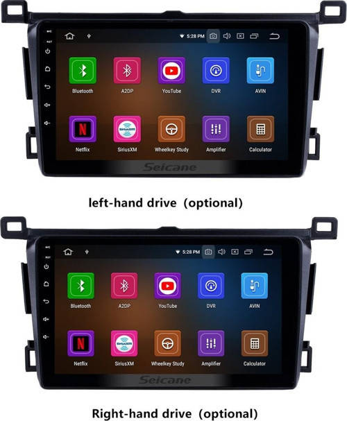 Toyota RAV4 2013-2018 Android Auto Carplay Navigasyon Multimedya Sistemi (yazılımsal)