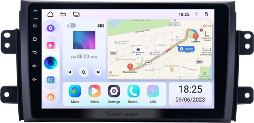 Suzuki SX4 Fiat Sedici 2006-2012 Android Auto Carplay Navigasyon Multimedya Sistemi (yazılımsal)