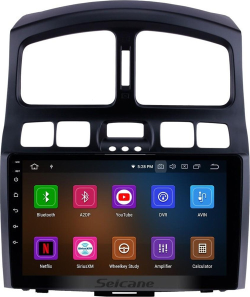 Hyundai Santafe 2005-2015 Android Auto Carplay Navigasyon Multimedya Sistemi (yazılımsal)