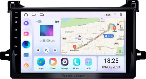Toyota Prius 2016 Android Auto Carplay Navigasyon Multimedya Sistemi (yazılımsal)