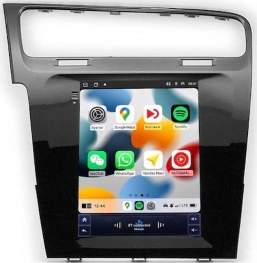 Volswagen Golf 7 Tesla Ekran 2012-2021 4+64 Carplay Android Auto Multimedya Navigasyonlu Teyp