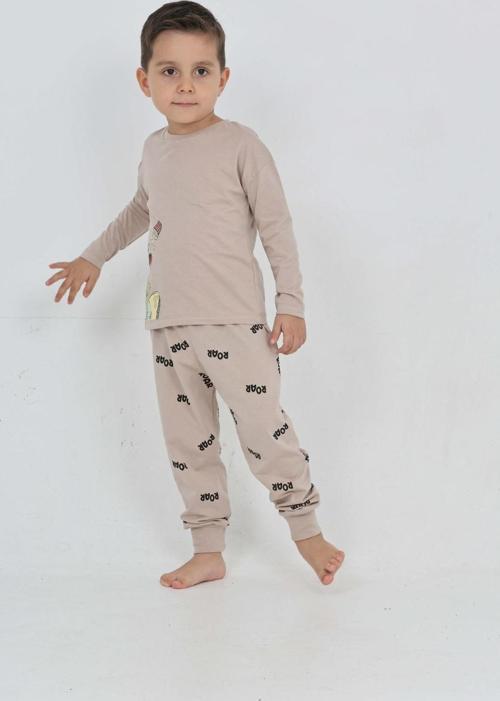 Toontoy Erkek Çocuk Roar Baskılı Pijama Takım