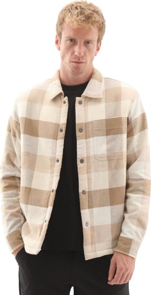 B0A44KBEHI1-R Timberland High Pile Lined Overshirt Erkek Ceket Krem