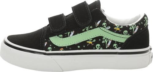 000CYAYJ71-R Vans Old Skool V Çocuk Spor Ayakkabı Siyah