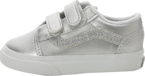 000CTG7VF1-R Vans Old Skool V Bebek Spor Ayakkabı Gri