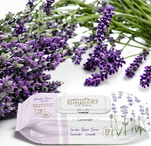 Lavanta Kokulu Islak Mendil - Islak Havlu 10 Paket (720 Adet )
