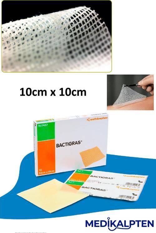 Yara Örtüsü 10X10 Cm 10 Adet- Gazlı Bez