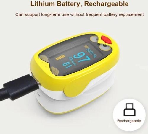 Çocuk Parmak Tip Oksimetre Şarjlı