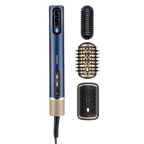 Saç Kurutma ve Şekillendirme Seti Air Wand, Paddle Başlık dahil, 1600W, 3 Başlık, İyon Teknolojisi