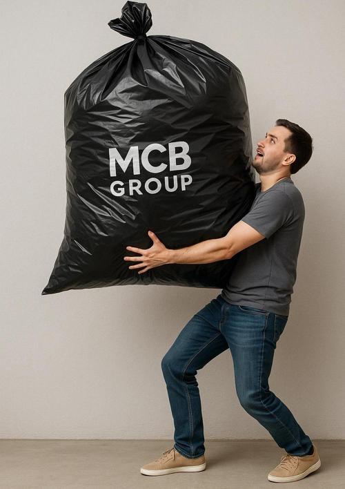 4 Rulo Endüstriyel ( 120X150 cm ) Hantal Boy Siyah Çöp Poşeti 4 Rulo Çöp Torbası